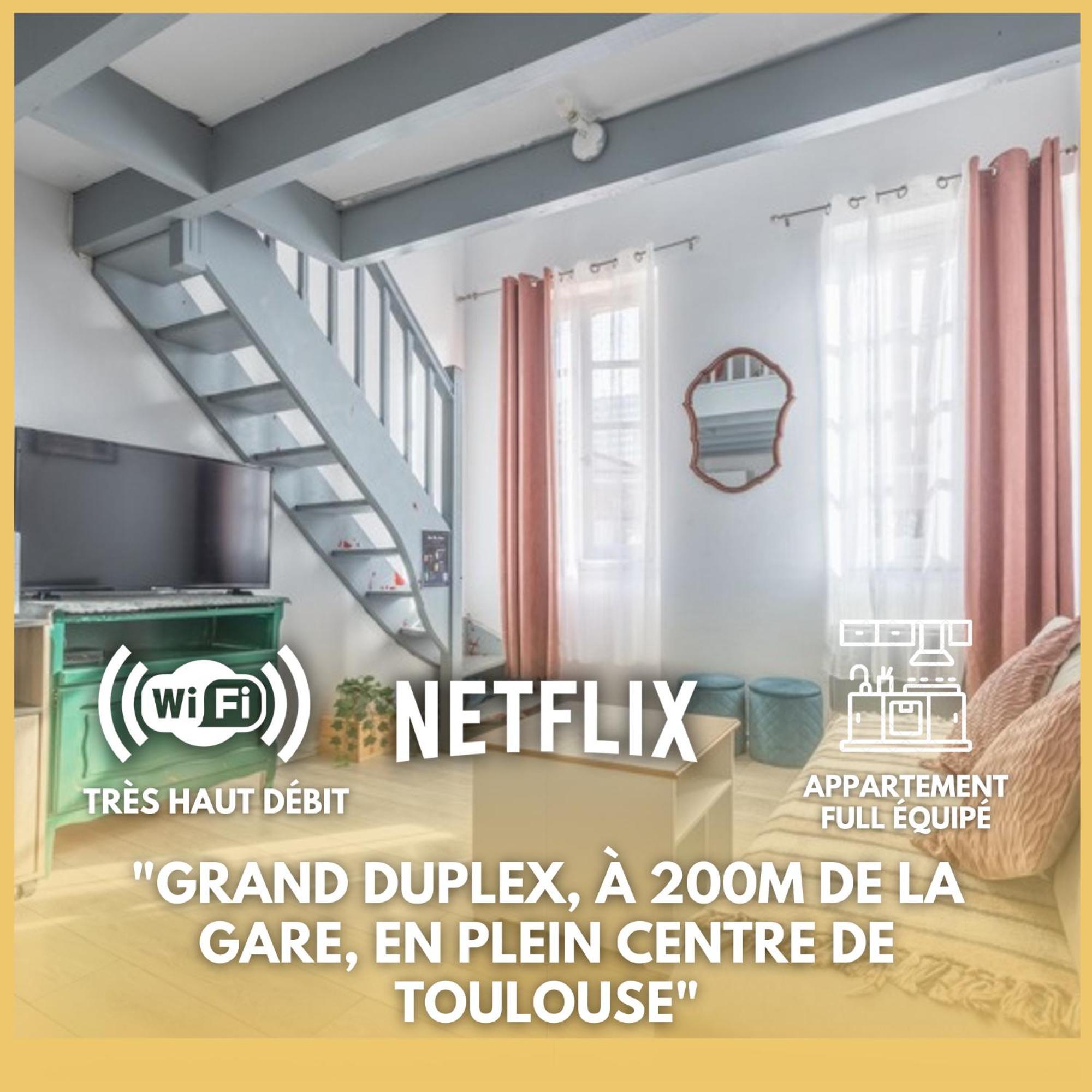 דירות טולוז Grand Duplex Centre - Gare מראה חיצוני תמונה